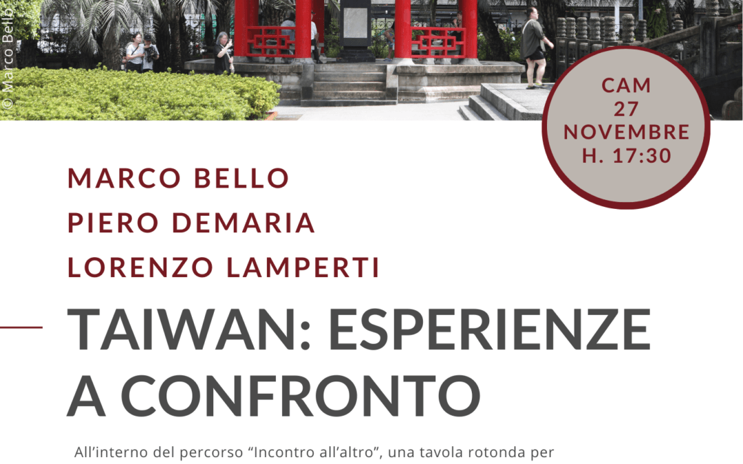 Taiwan: esperienze a confronto