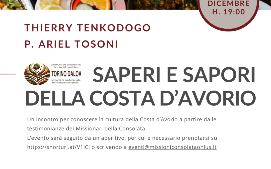Saperi e sapori della Costa d’Avorio