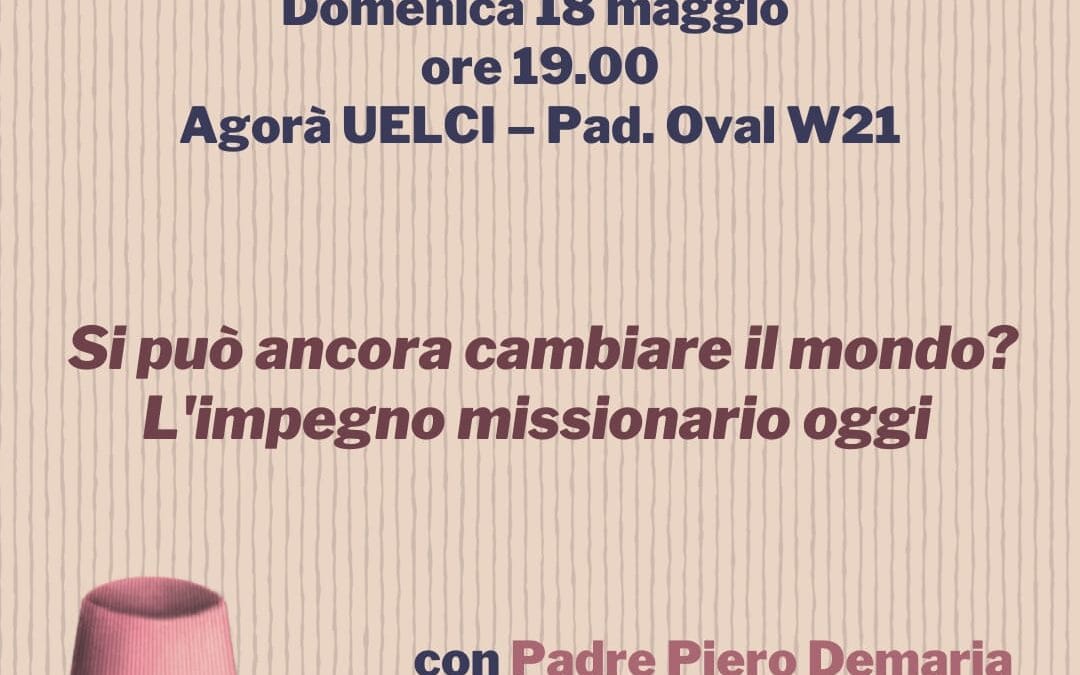 Salone del libro – Si può ancora cambiare il mondo?